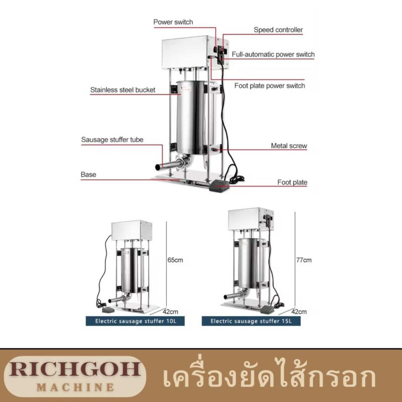 เครื่องยัดไส้กรอกไฟฟ้า