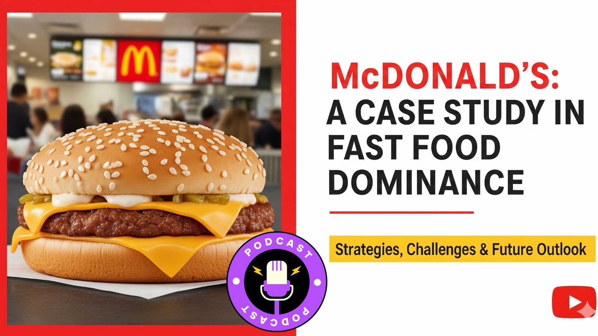 กรณีศึกษาธุรกิจระดับโลก McDonald’s