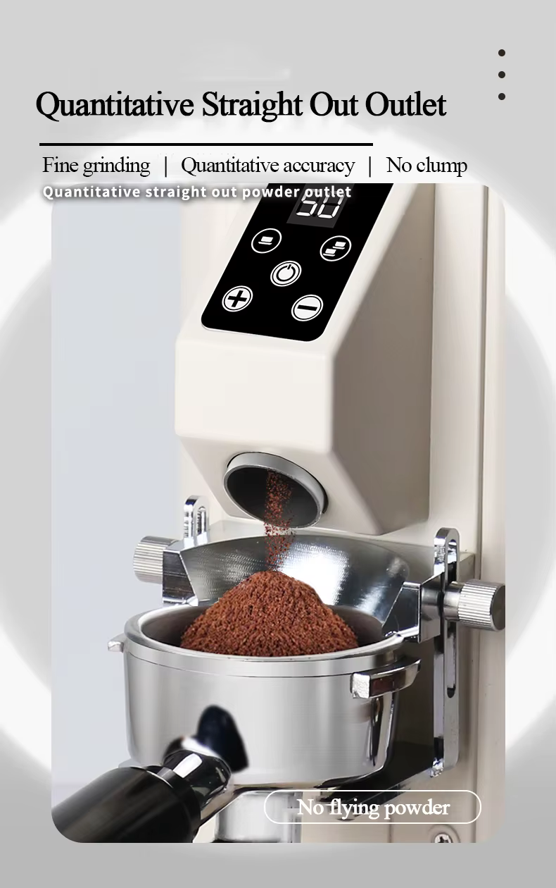 เครื่องบดกาแฟ รุ่น K-64SH เครื่องบดกาแฟ รุ่น K-64SH เป็นเครื่องบดสไตล์ Commercial-Grade ที่ย่อส่วนมาเพื่อคอกาแฟมืออาชีพ (Prosumer) และร้านกาแฟขนาดเล็ก เน้นการบดที่เที่ยงตรงและสม่ำเสมอเป็นพิเศษสำหรับการชงกาแฟเอสเปรสโซ