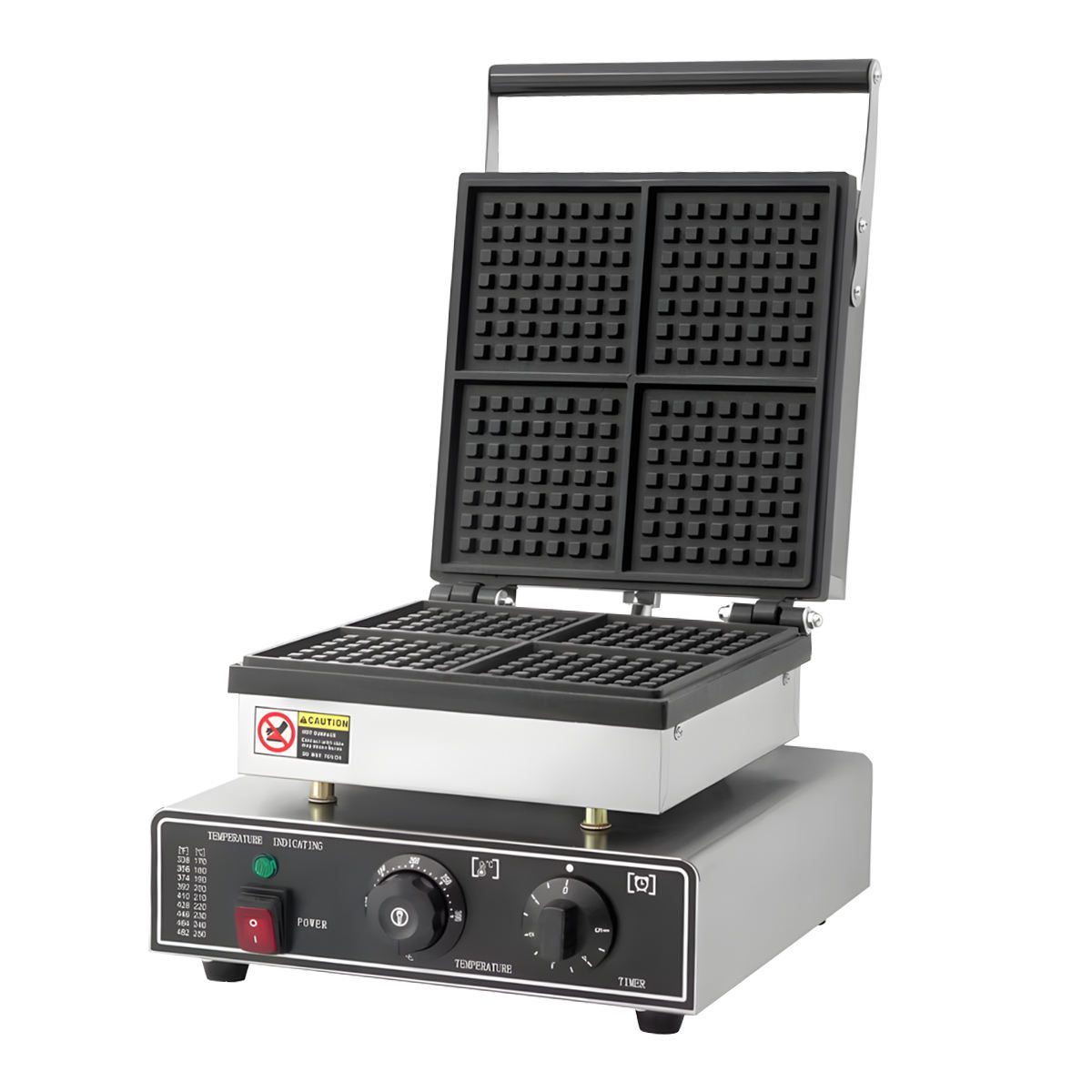 BS-2271 เครื่องทำขนมวาฟเฟิลสี่เหลี่ยมเชิงพาณิชย์