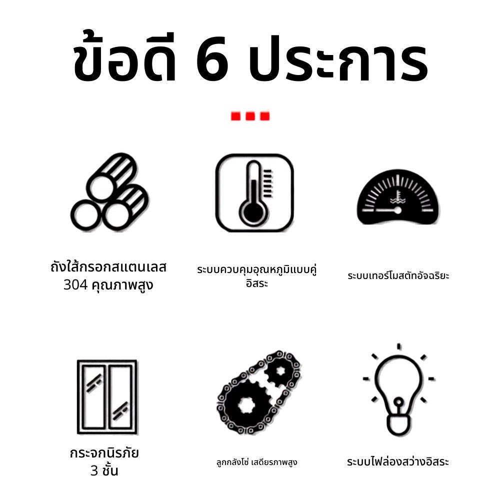 CY-10 เครื่องปิ้งไส้กรอกไฟฟ้า แบบหมุน