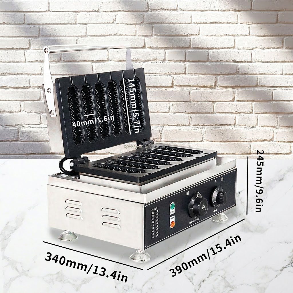 BS-119 เครื่องทำขนมคอร์นด็อก แบบไฟฟ้า