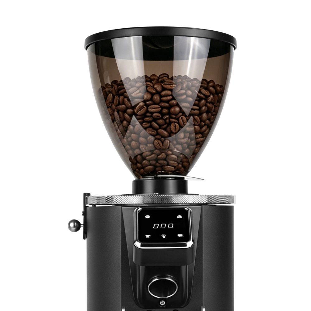 เครื่องบดกาแฟ รุ่น ZB-1007 เครื่องบดกาแฟไฟฟ้า รุ่น ZB-1007 เป็นเครื่องบดสไตล์ Commercial/Home-Pro ที่ออกแบบมาตอบโจทย์ทั้งร้านกาแฟและ สโลว์บาร์ ตัวเครื่องมาในโทนสีดำแมตต์ ดีไซน์ทรงกระบอกทันสมัย ให้ความรู้สึกแข็งแรงและเป็นโปรเฟสชันแนล