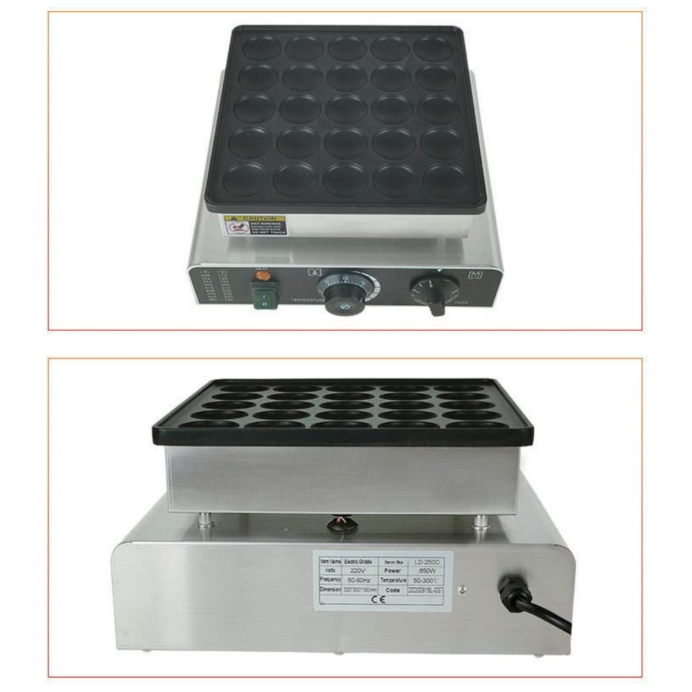 BS-2240 เครื่องทำวาฟเฟิลมินิ 25 หลุม