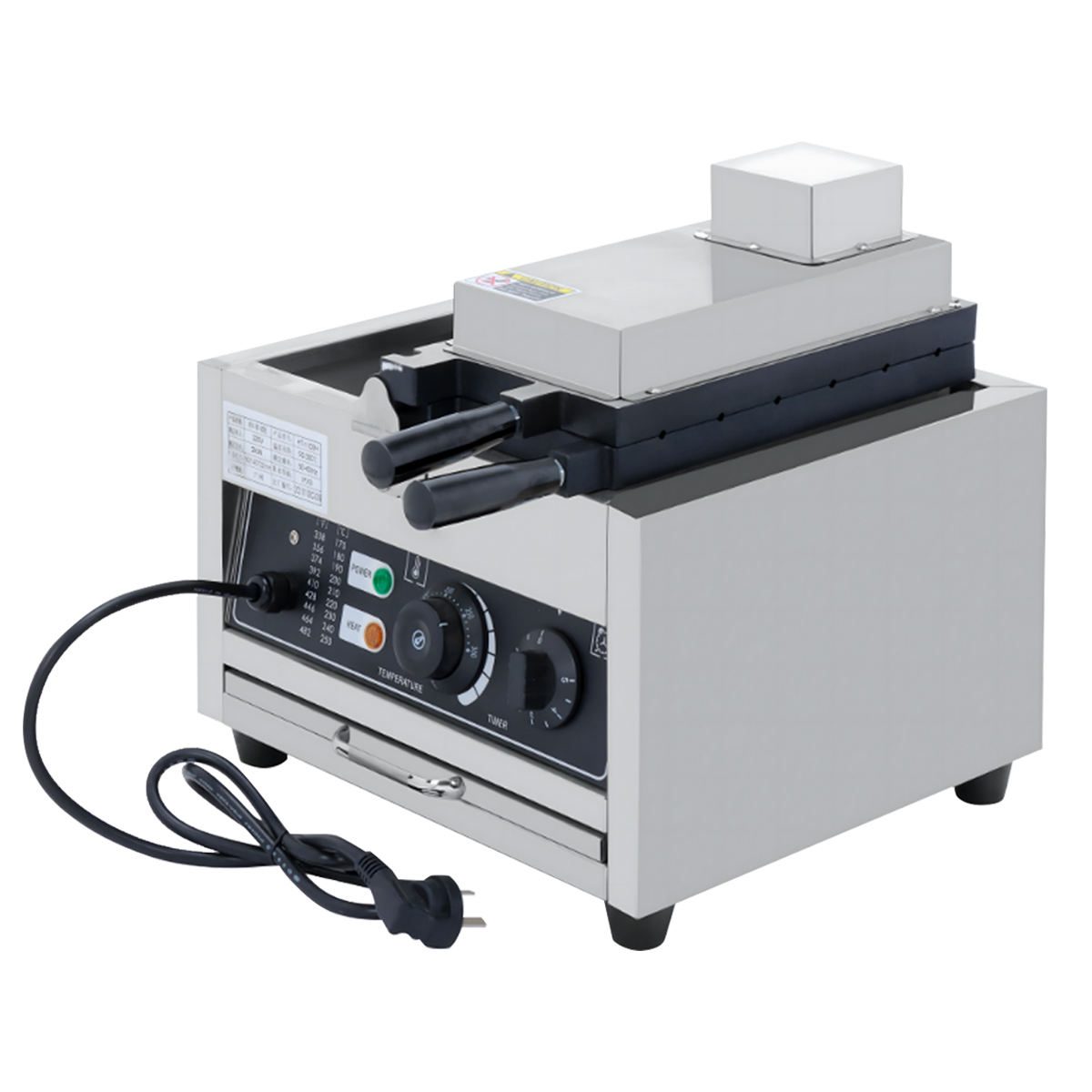 BS-1103E เครื่องทำวาฟเฟิลเสียบไม้ แบบไฟฟ้า