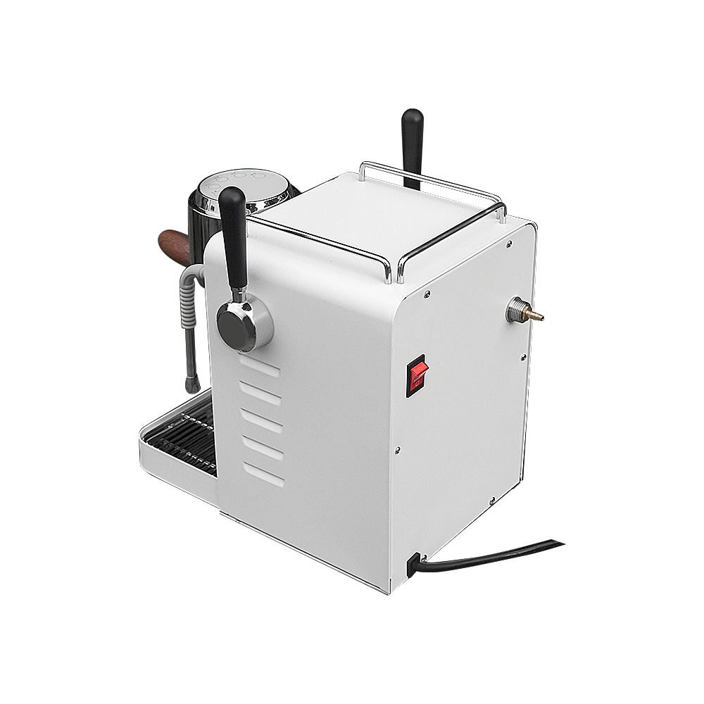 ZB-7101 เครื่องชงกาแฟกึ่งอัตโนมัติ เครื่องชงกาแฟกึ่งอัตโนมัติ รุ่น ZB-7101 เป็นตัวเลือกที่ลงตัวสำหรับ บาริสต้าและร้านกาแฟขนาดเล็กที่ต้องการประสิทธิภาพระดับมืออาชีพในดีไซน์มินิม