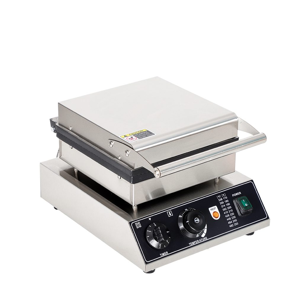 ZB-2209A เครื่องทำไอศกรีมแผ่นกรอบทรงสี่เหลี่ยม